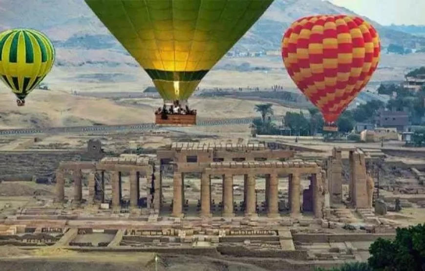 Heißluftballonfahrt in Luxor