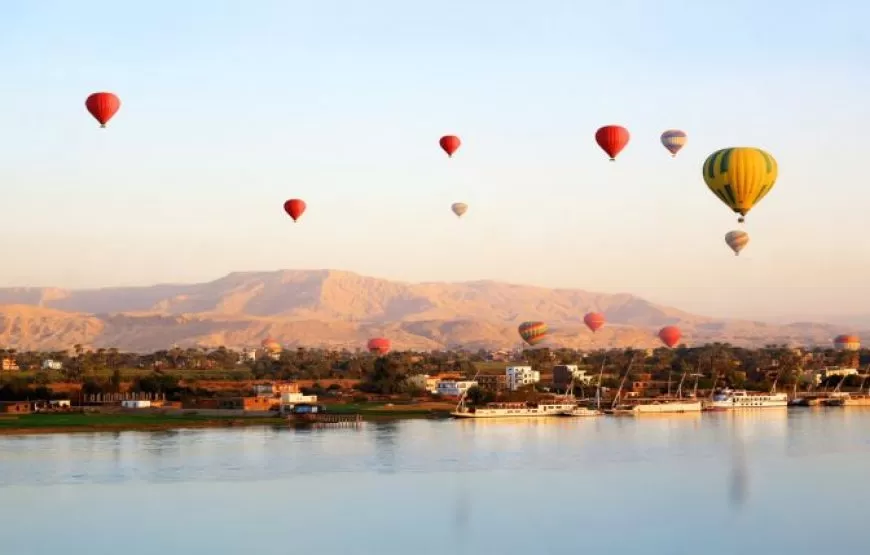 Heißluftballonfahrt in Luxor