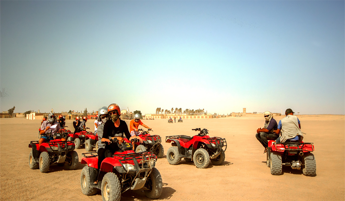 Hurghada : Quad Biking & Jeep Desert Safari